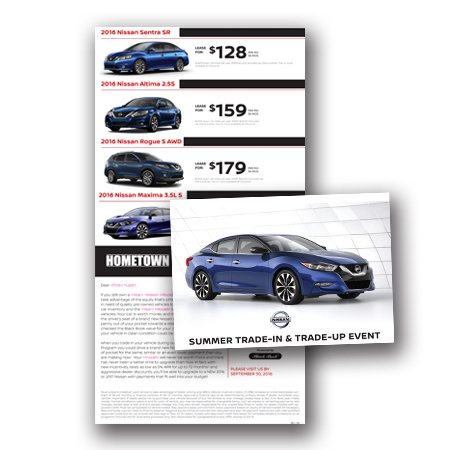 automotive direct mail advertising